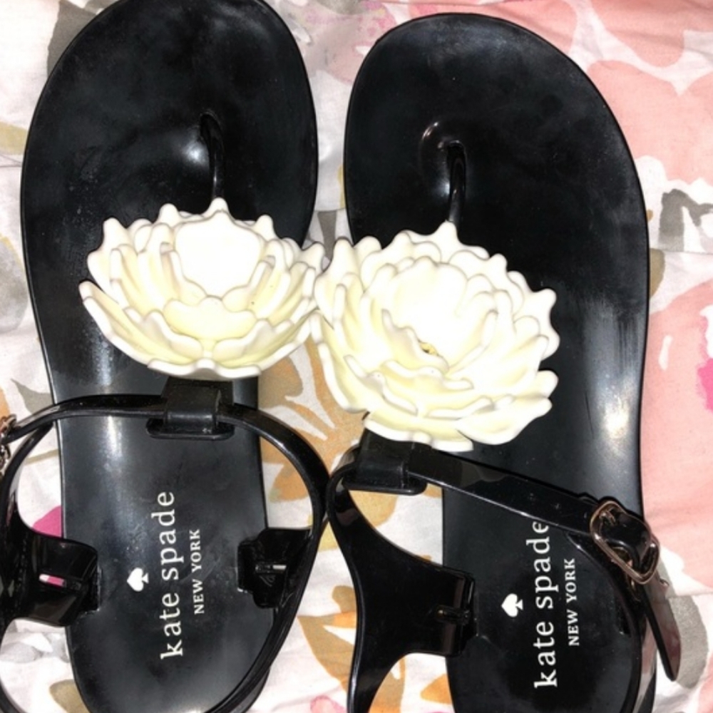 Kate Spade Jelly Flower Thing Sandals